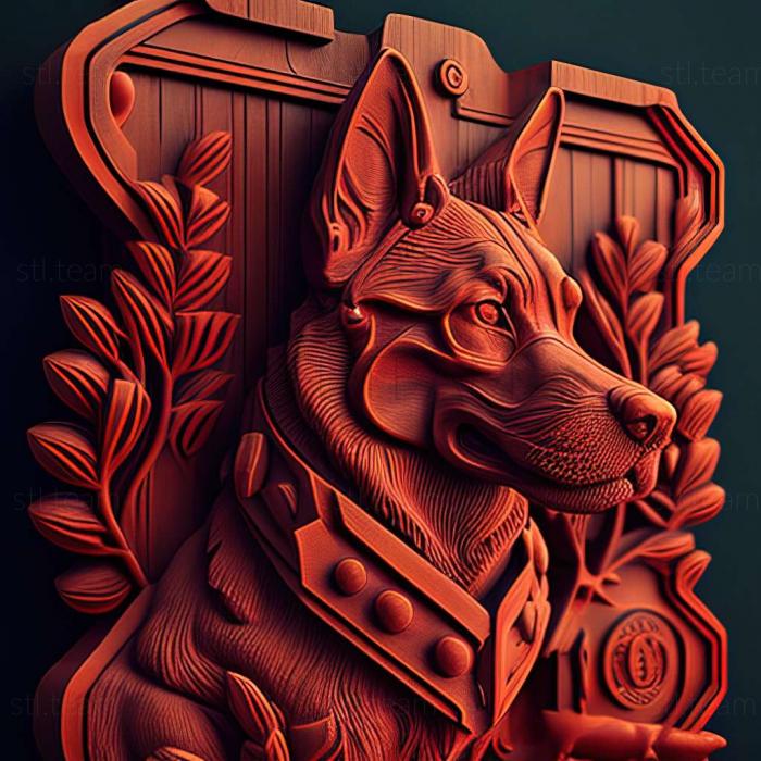 3D model Red Dog Superior Firepower game (STL)